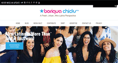 Desktop Screenshot of boriquachicks.com